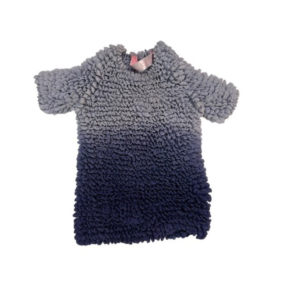 Vintage Y2K Victoria's Secret Ombré Blue Popcorn Bubble Shirt One‎ Size Fits All